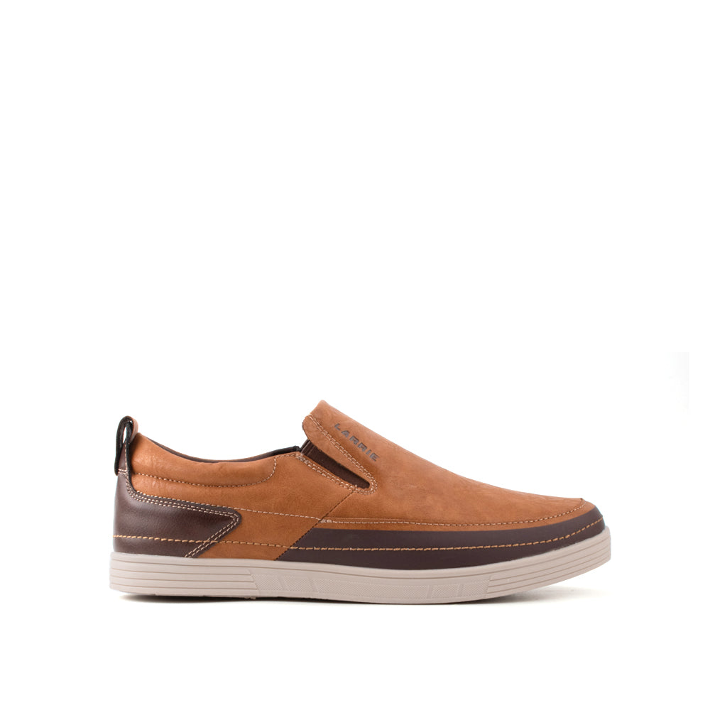 LARRIE Men Tan New Arrival Comfy Travel Loafers