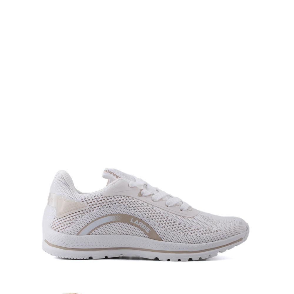 LARRIE Ladies White Sporty Comfort Sneakers