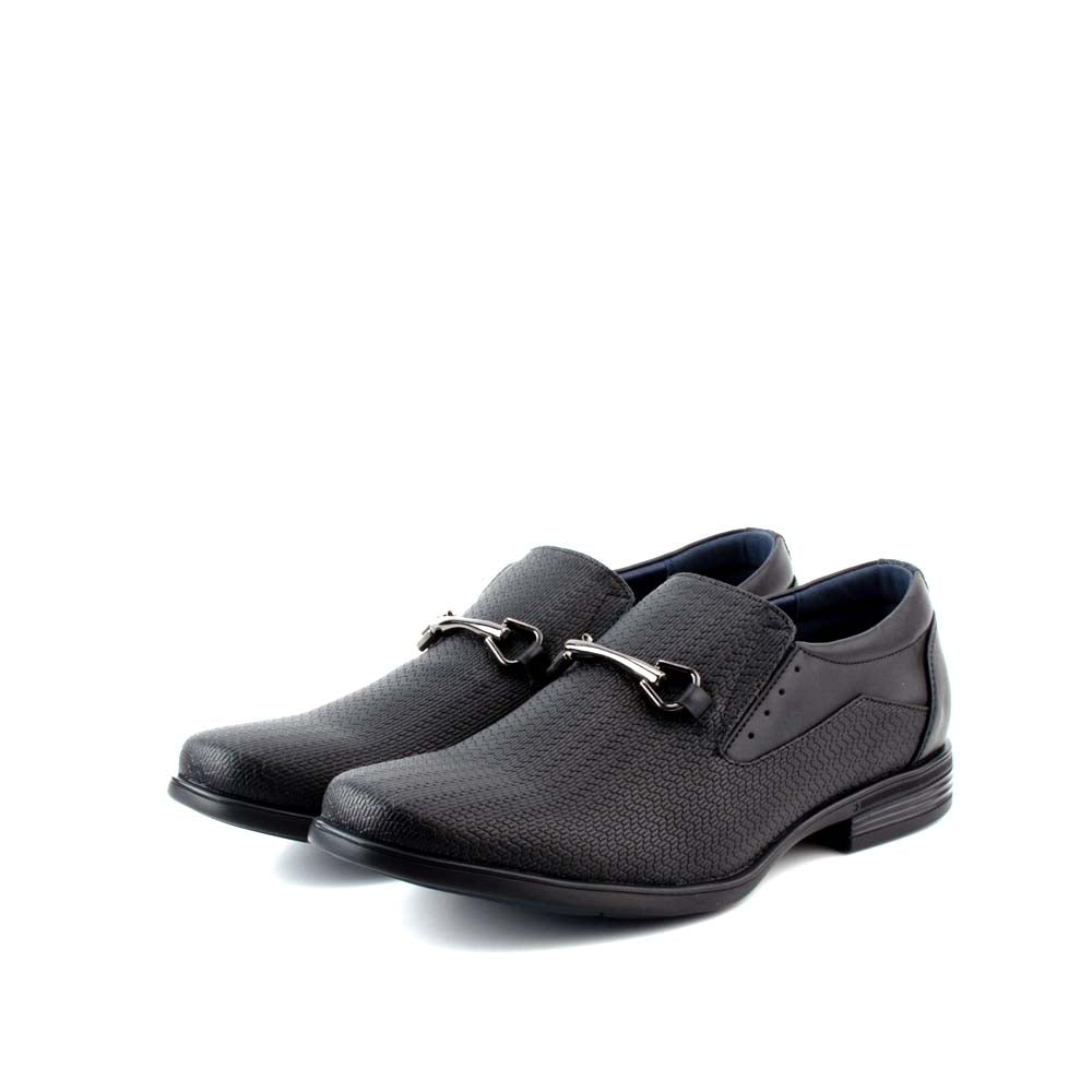 LR LARRIE Men Black Smart Feet Executive Full Brogue Business Shoes