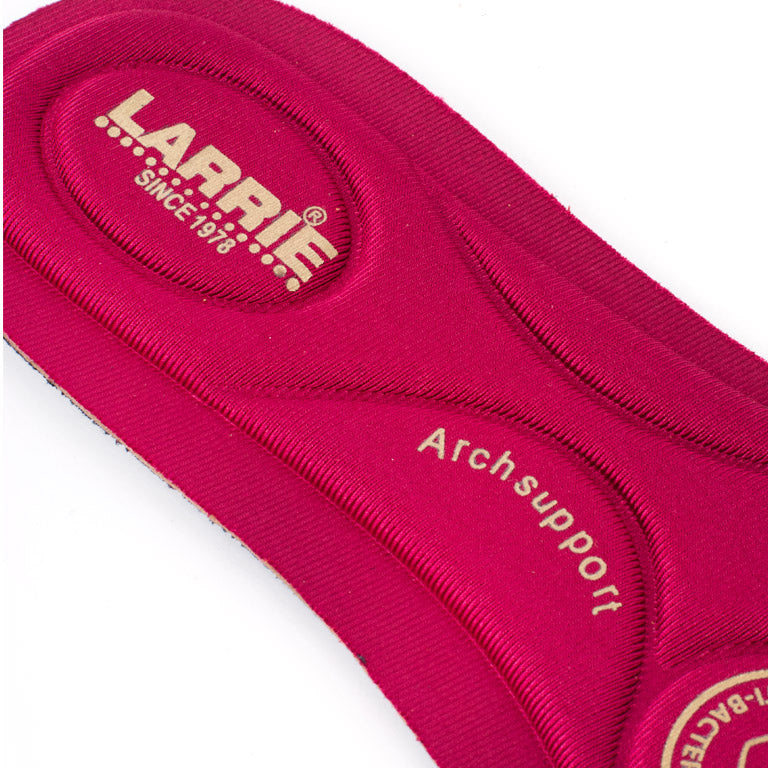 LARRIE Women Arch Support with Anti Bacterial Multi Purpose Insoles