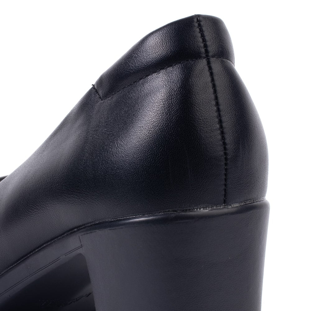 LARRIE Black Comfort Durable Basic Formal Heels