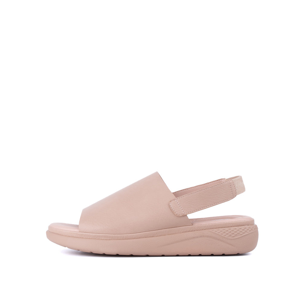 LARRIE Ladies Pink Comfort Foam Sandals
