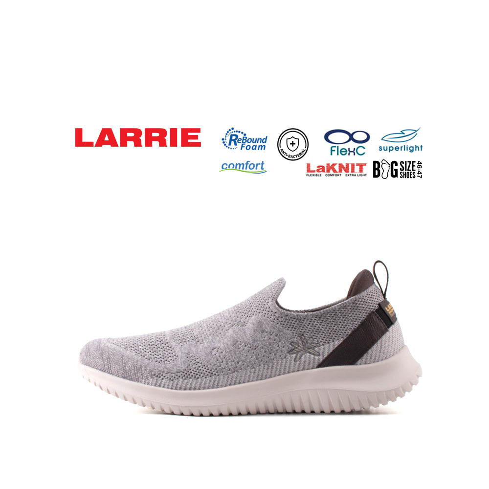 LARRIE Men Grey Superlight Laknit Comfy Wear