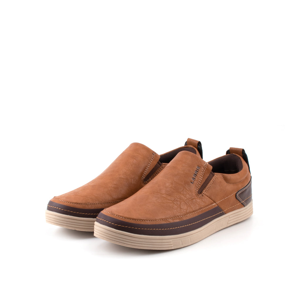 LARRIE Men Tan New Arrival Comfy Travel Loafers