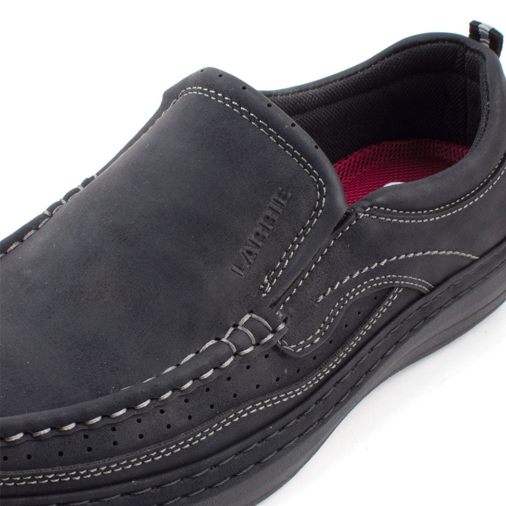 LARRIE Men Black Classic New Travel Shoes