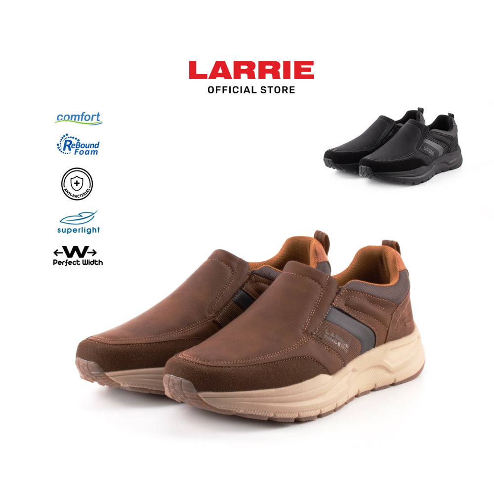 LARRIE Men Brown Well Cushioned Durable Travel Shoes