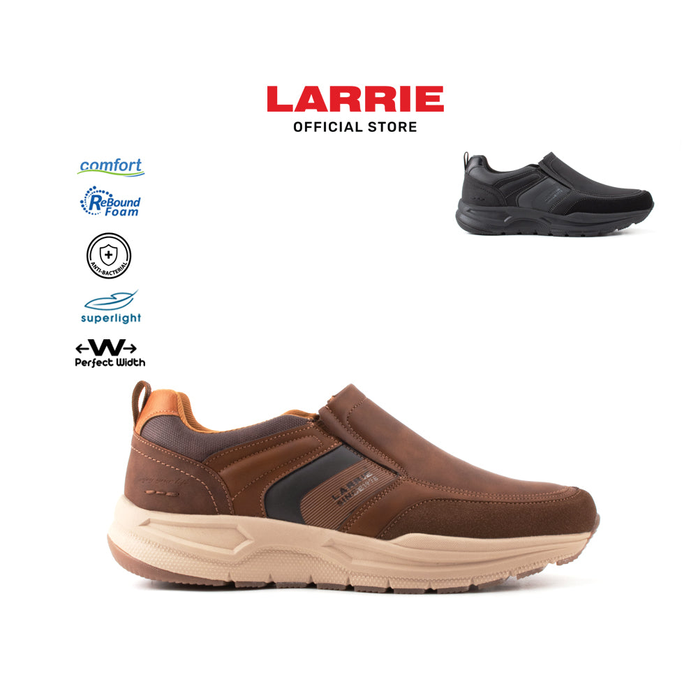 LARRIE Men Brown Well Cushioned Durable Travel Shoes