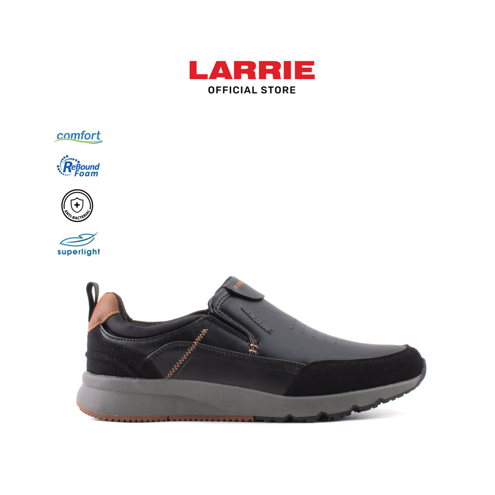 LARRIE Men Black Seasonal Comfy Travel Shoes