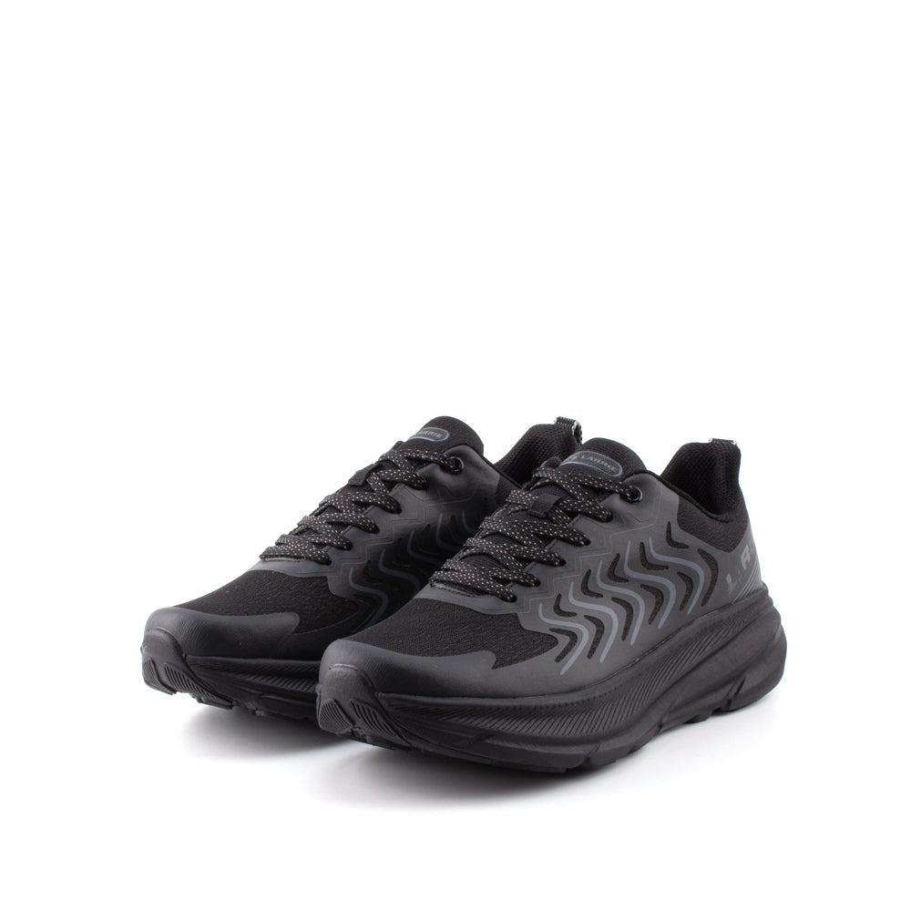 LARRIE Men Black Stylish Comfortable Sneakers