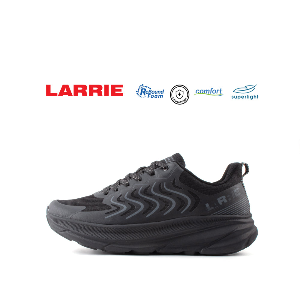 LARRIE Men Black Stylish Comfortable Sneakers