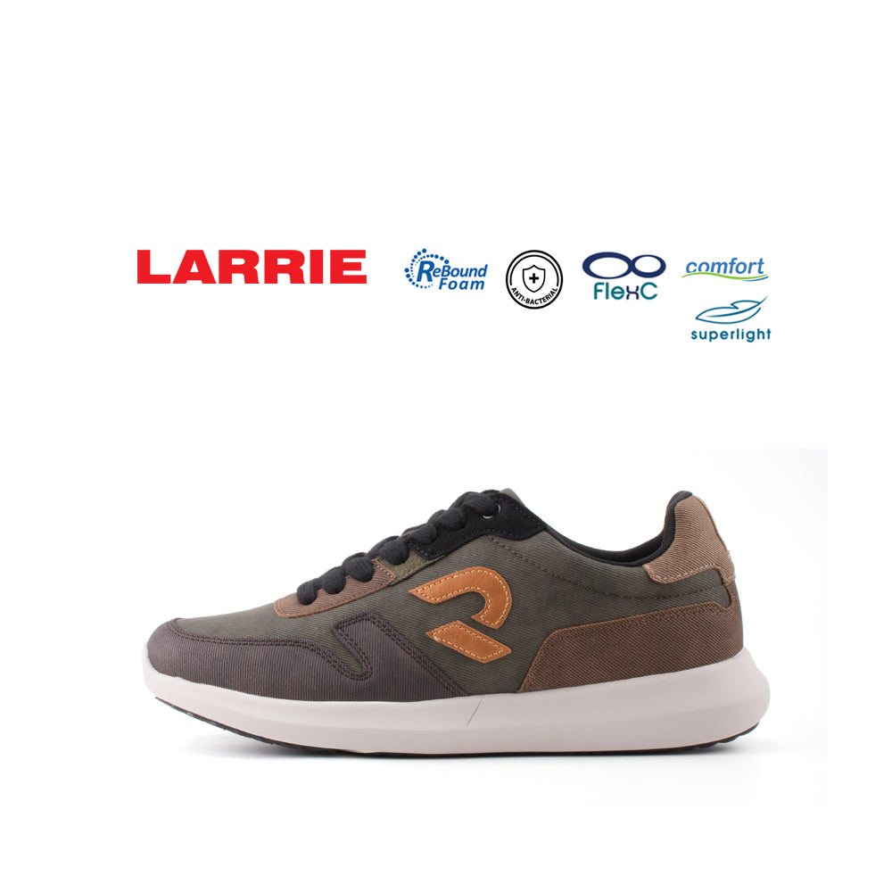 LARRIE Men Olive Trendy Easy Go Sneakers (Smaller Sizes Available)