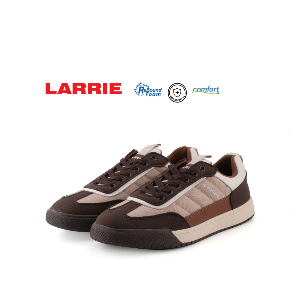LARRIE Men Brown New Arrival Super Smooth Lace up Sneakers