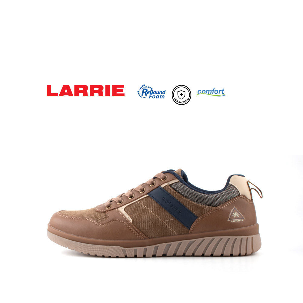 LARRIE Men Brown Classic Canvas Upper Sneakers