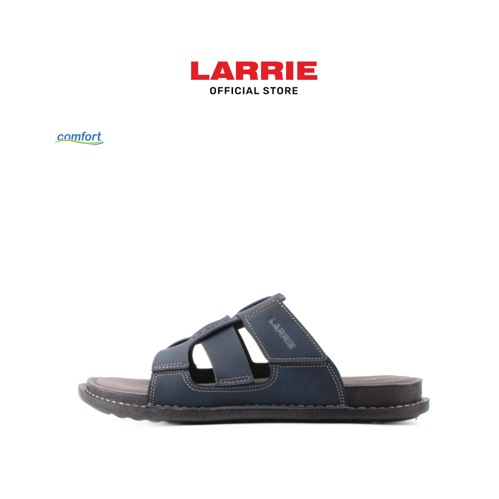 LARRIE Men Navy Comfy Casual Outdoor Sandals