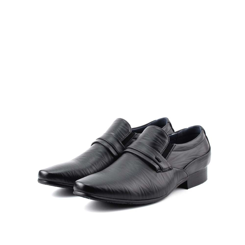 LR LARRIE Men Black New Arrival Classy Business Loafers with Strap