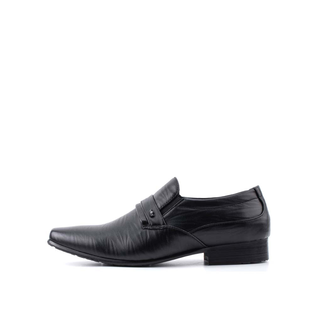 LR LARRIE Men Black New Arrival Classy Business Loafers with Strap