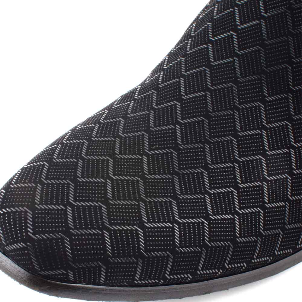LR LARRIE Men Black Fashion Full Designed Business Shoes