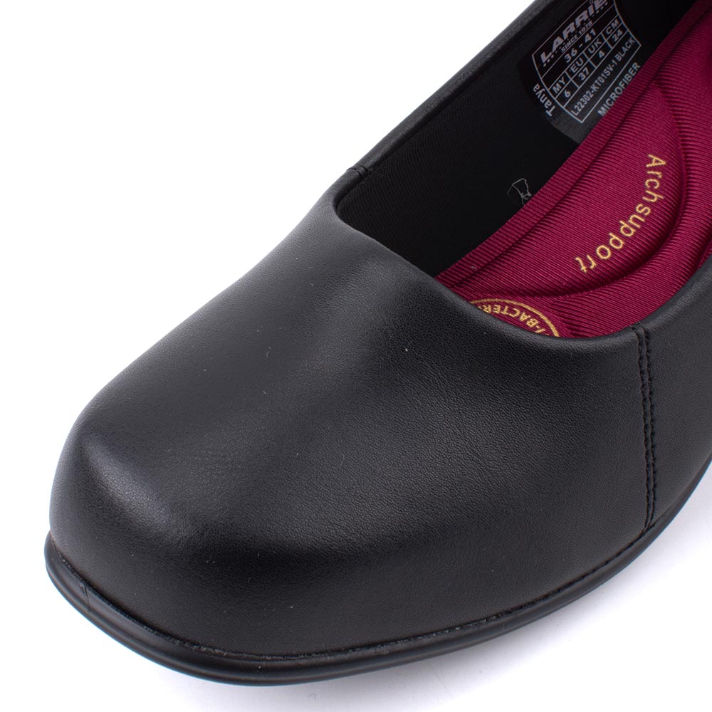 LARRIE Ladies Black Comfort Basic Formal Heels