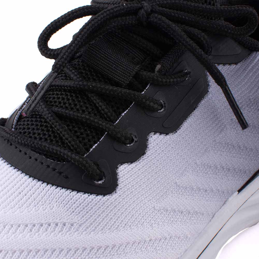 LARRIE Ladies Grey Fashion Ombre Knit Sneakers