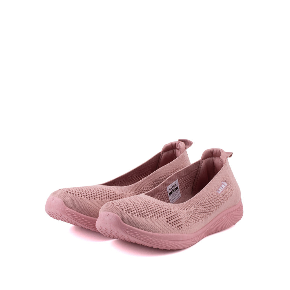 LARRIE Ladies Pink Airflow Kasual Sporty Sneakers