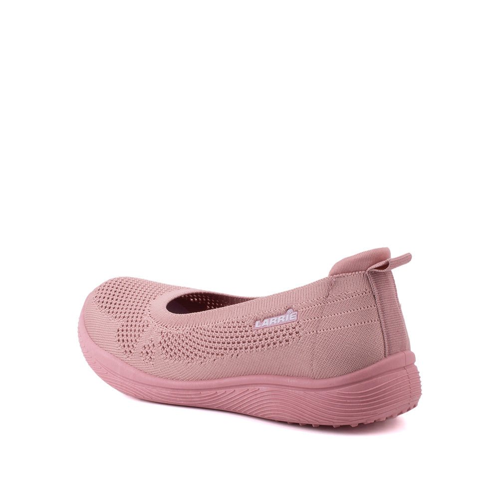 LARRIE Ladies Pink Airflow Kasual Sporty Sneakers