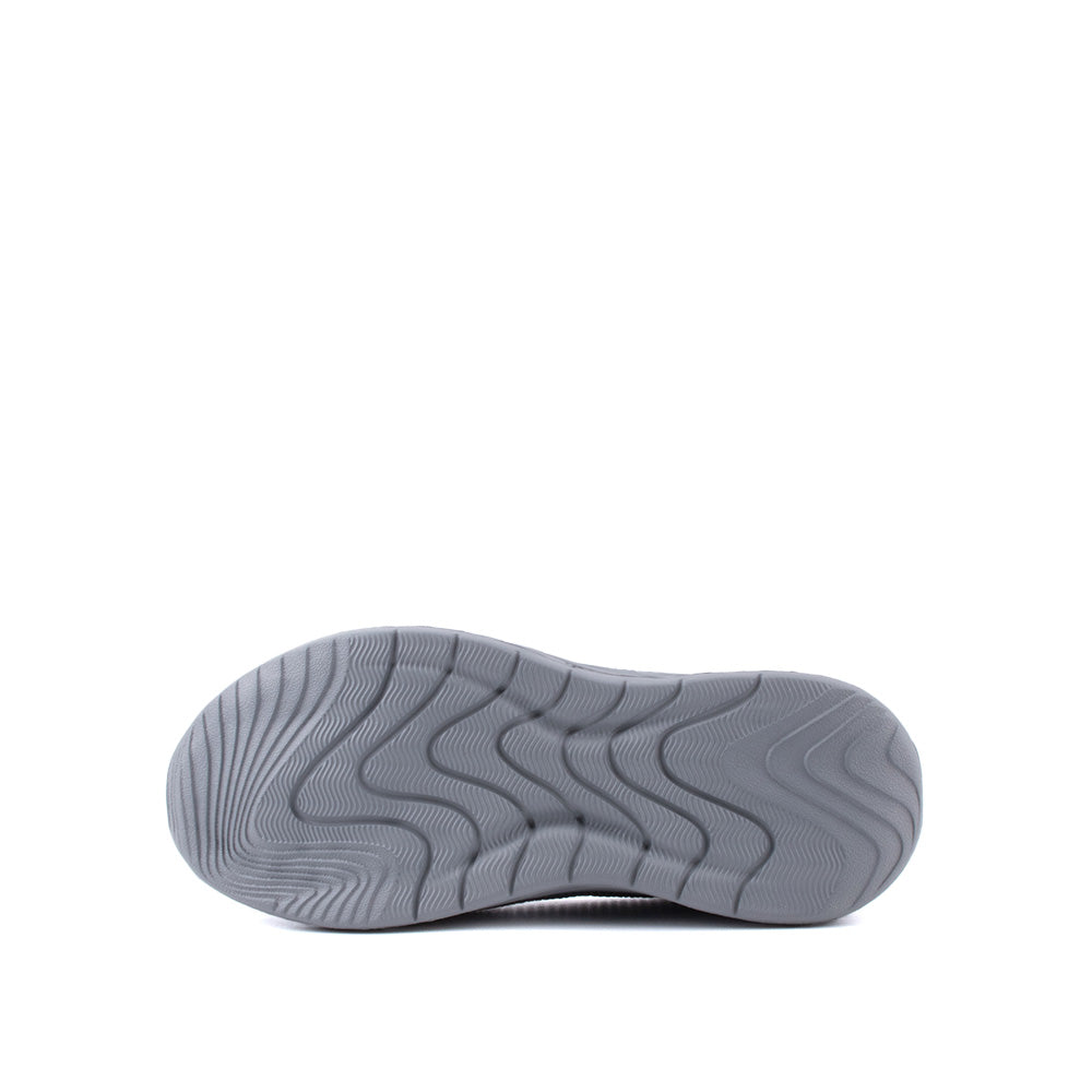 LARRIE Ladies Grey Comfort Slip-On Flats