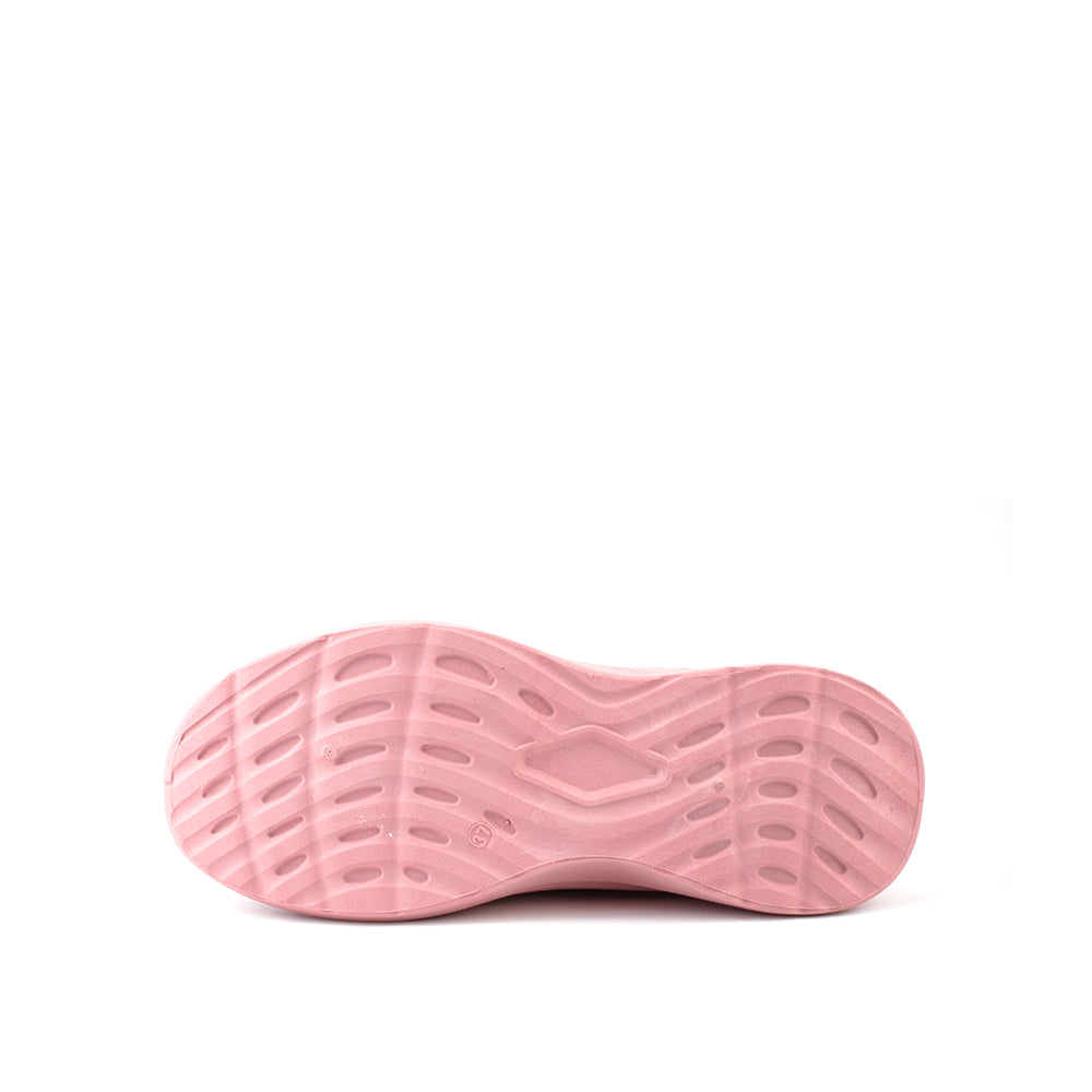 LARRIE Wanita Pink Spongy Sneakers Selesa