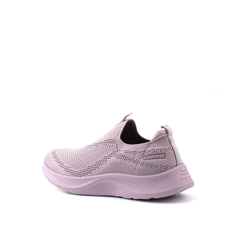 LARRIE Ladies Purple Spongy Comfort Sneakers
