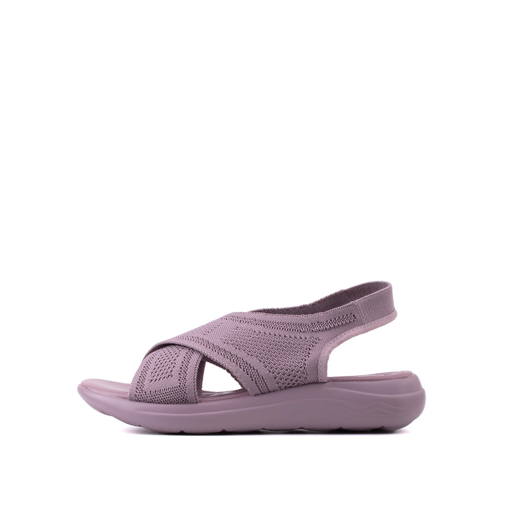 LARRIE 女士紫色柔软舒适凉鞋