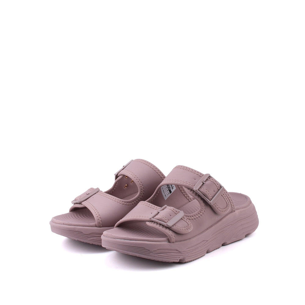 LARRIE Ladies Purple Comfort Lightweight EVA Sporty Sandals