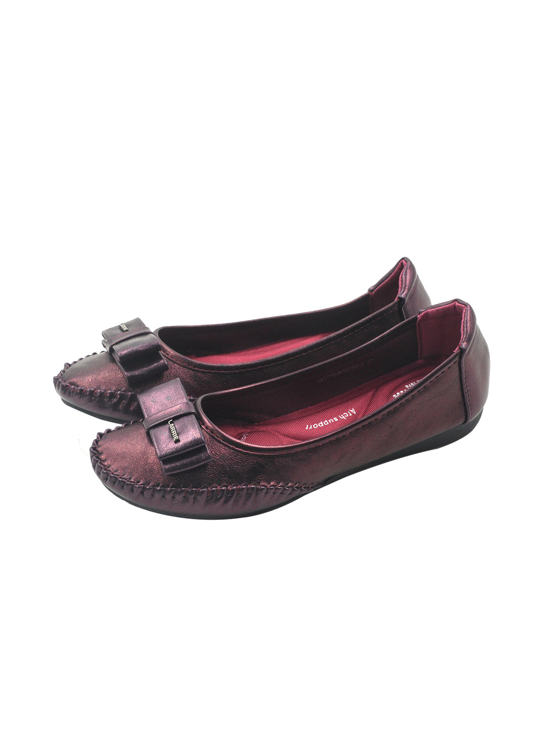 Larrie Red Adolescent Ballerina Shoes