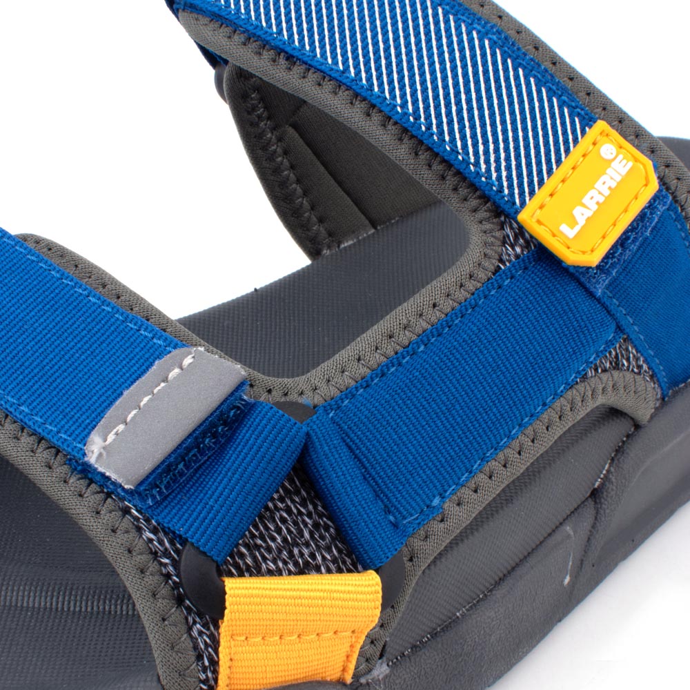 LARRIE Men Blue Premium Kasual Trendy Strap Sandal