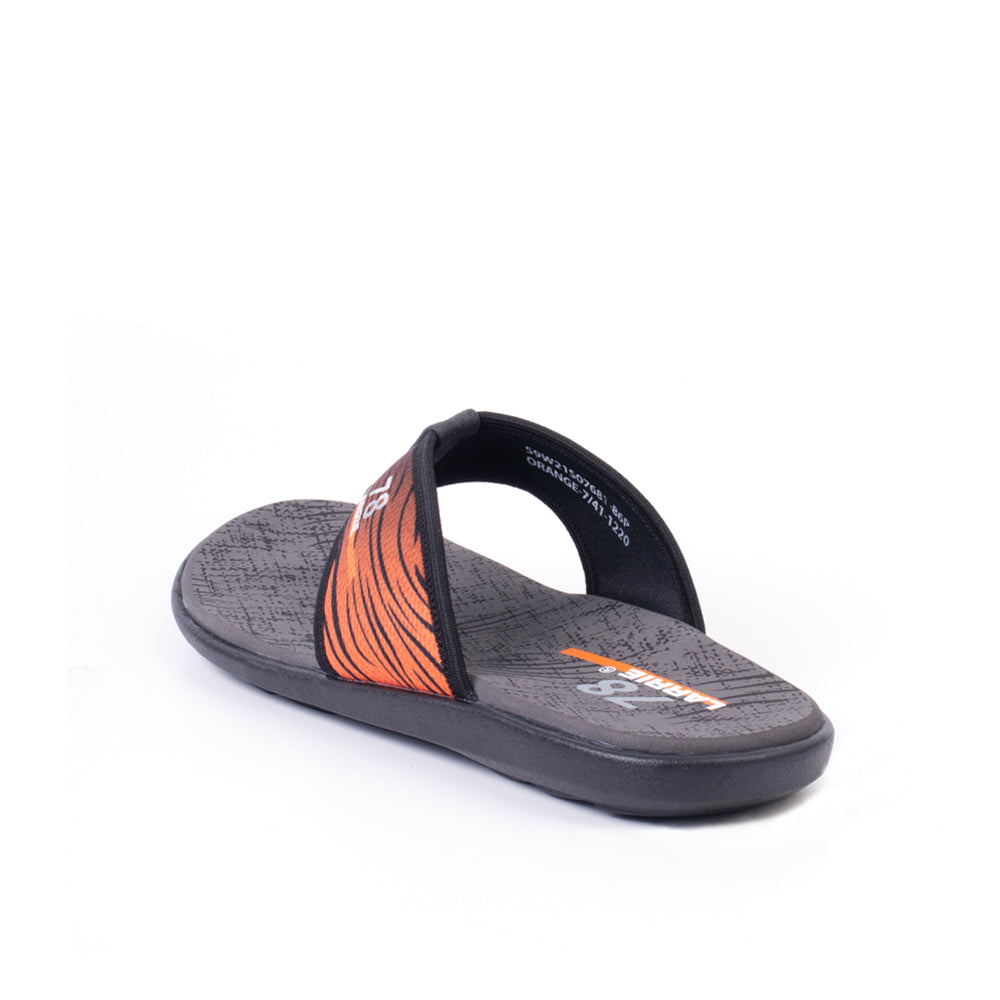 LARRIE Men Orange Casual Summer Sandals
