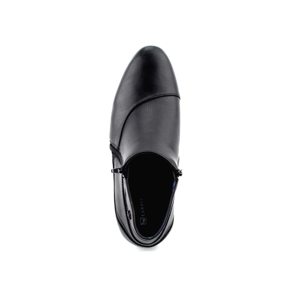 LR LARRIE Men Black Smart Casual Office Wear Boots