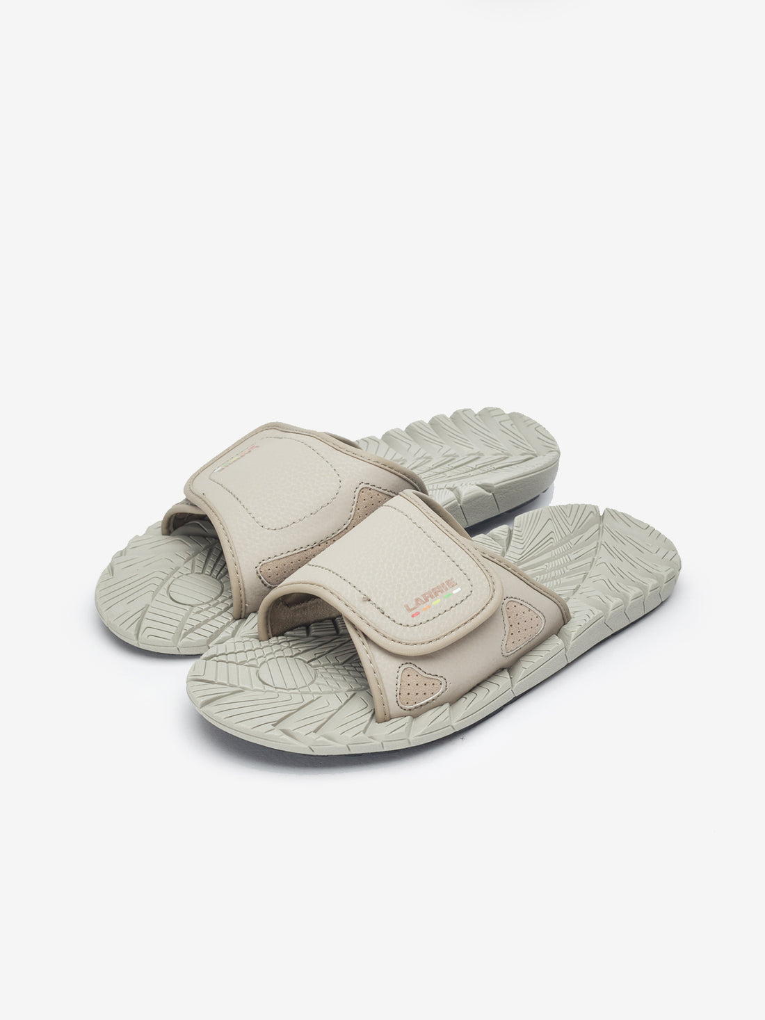 Larrie Sand Velcro Strap Sandals