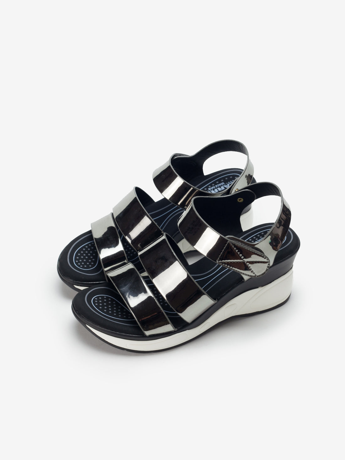 Larrie Silver Stylish Fashionable Sandals