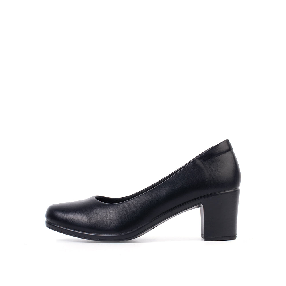 Tenmix Women Pumps Formal Stiletto Heels Pointed Toe Dress Shoes Black 6.5  - Walmart.com