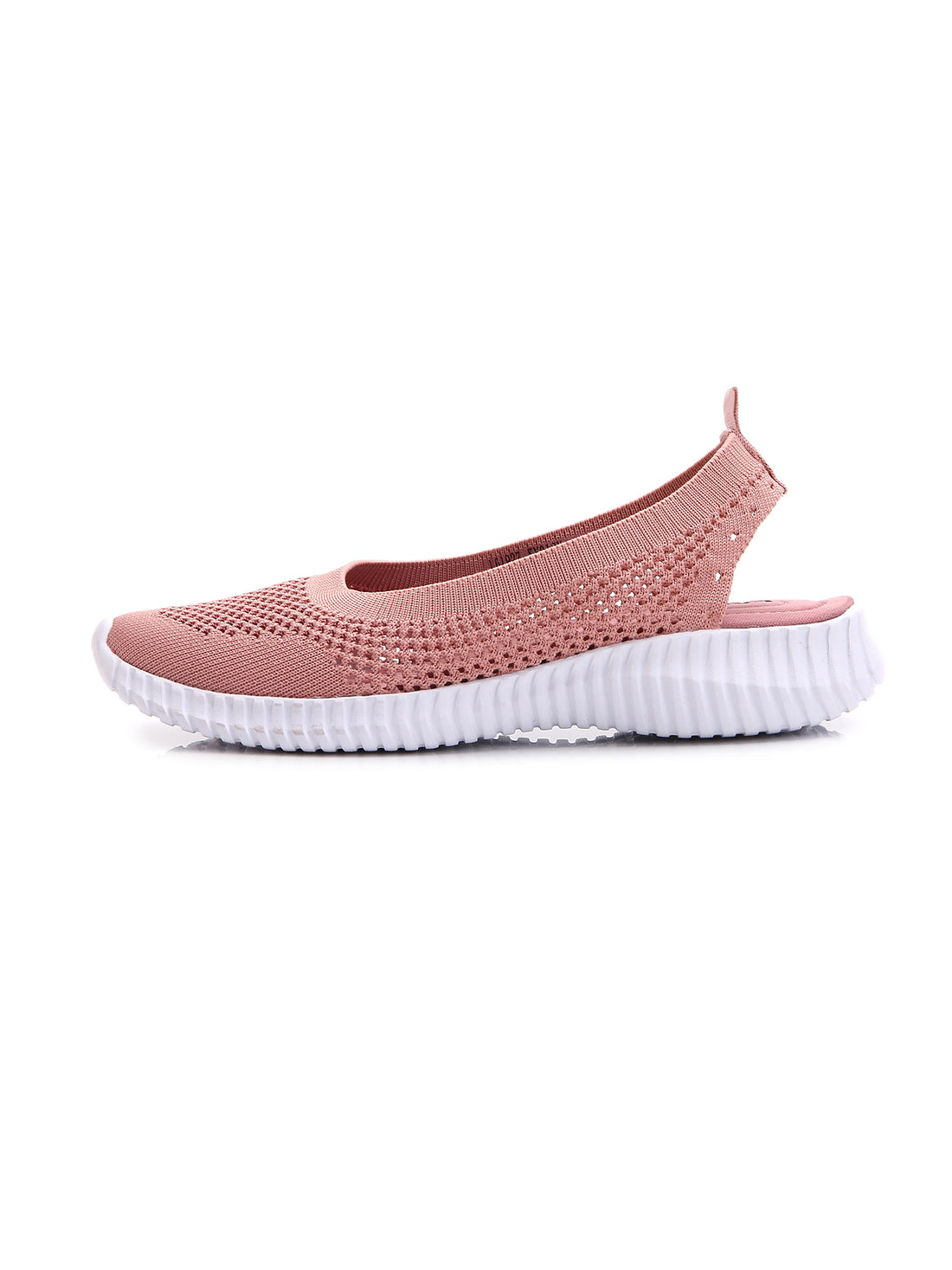 Larrie Women Pink Interlaced Upper Sporty Sneakers
