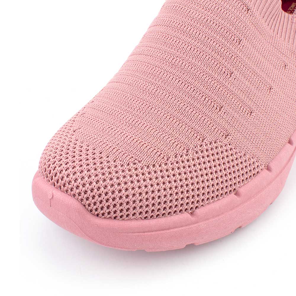 LARRIE Ladies Pink Bouncy Comfort Sneakers