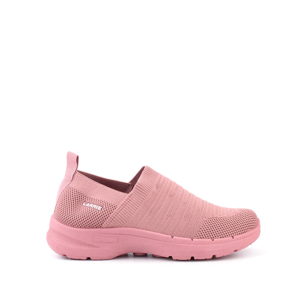 LARRIE Ladies Pink Bouncy Comfort Sneakers