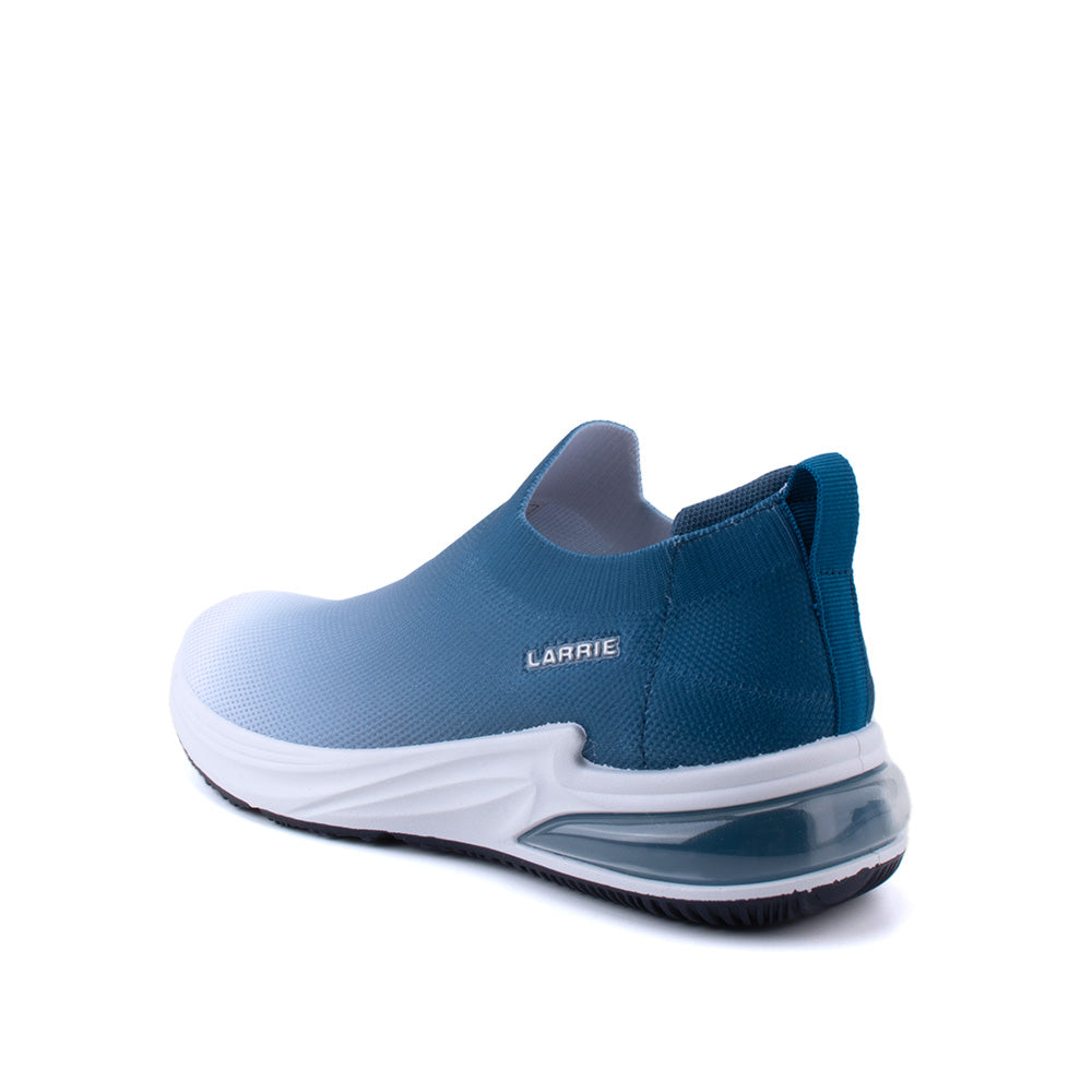 LARRIE Ladies Blue Mid Cut Energetic Sneakers