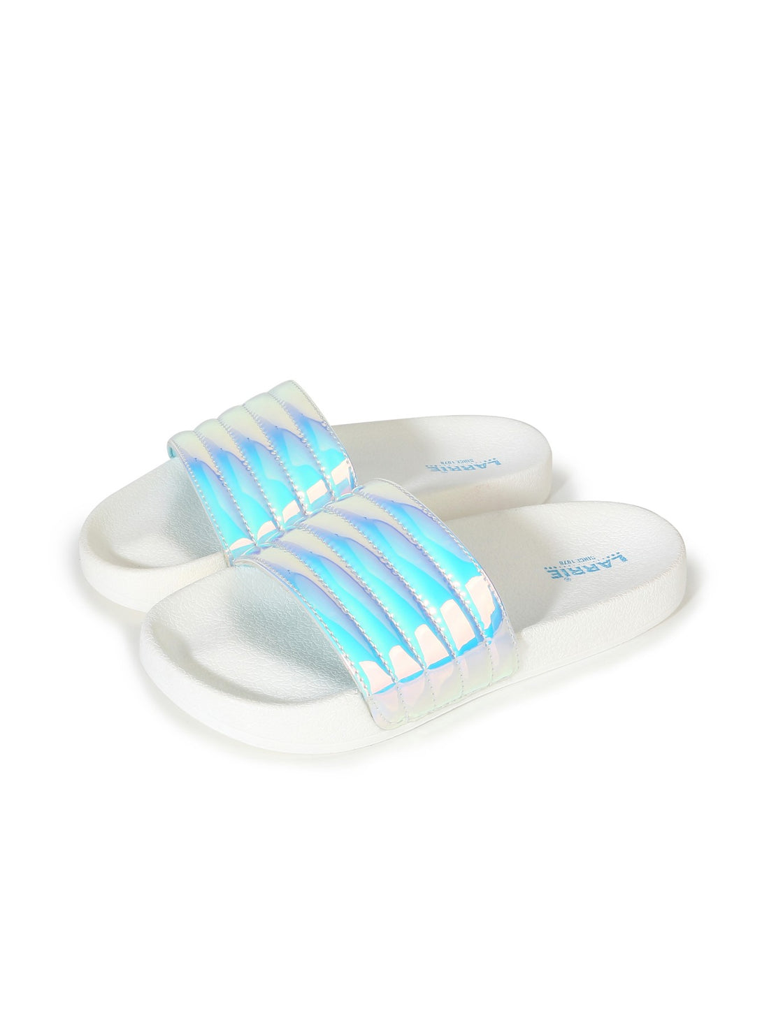 Larrie White Super Sporty Comfy Sandals