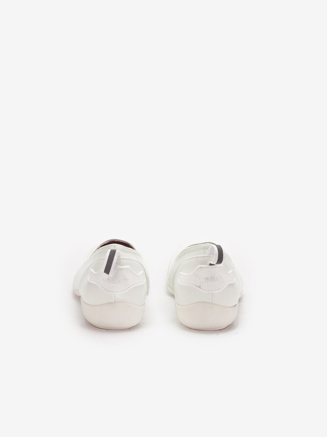Larrie White Matching Casual Basic Flats