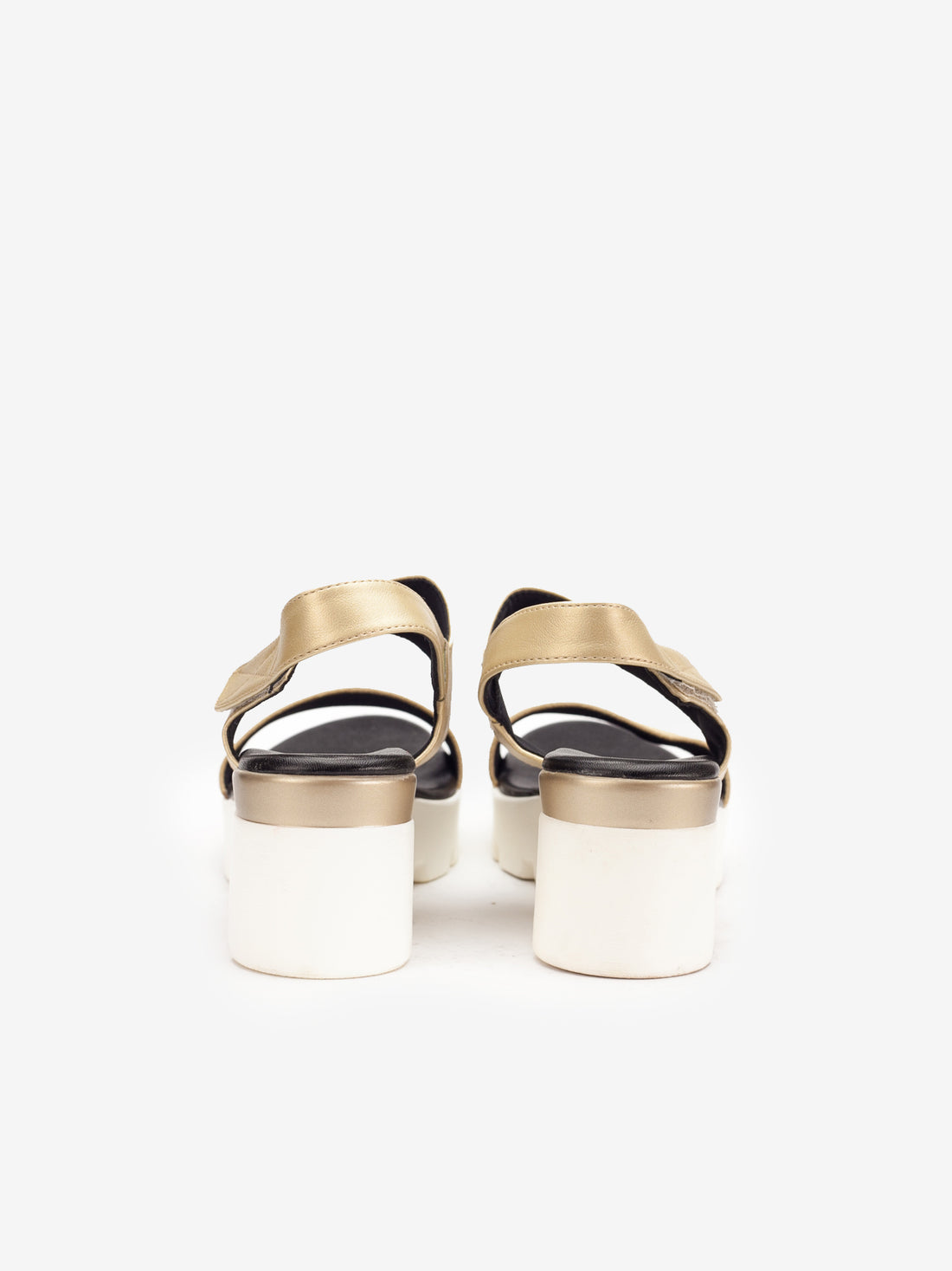 Larrie Women Gold Feminine Comfortable Sandals