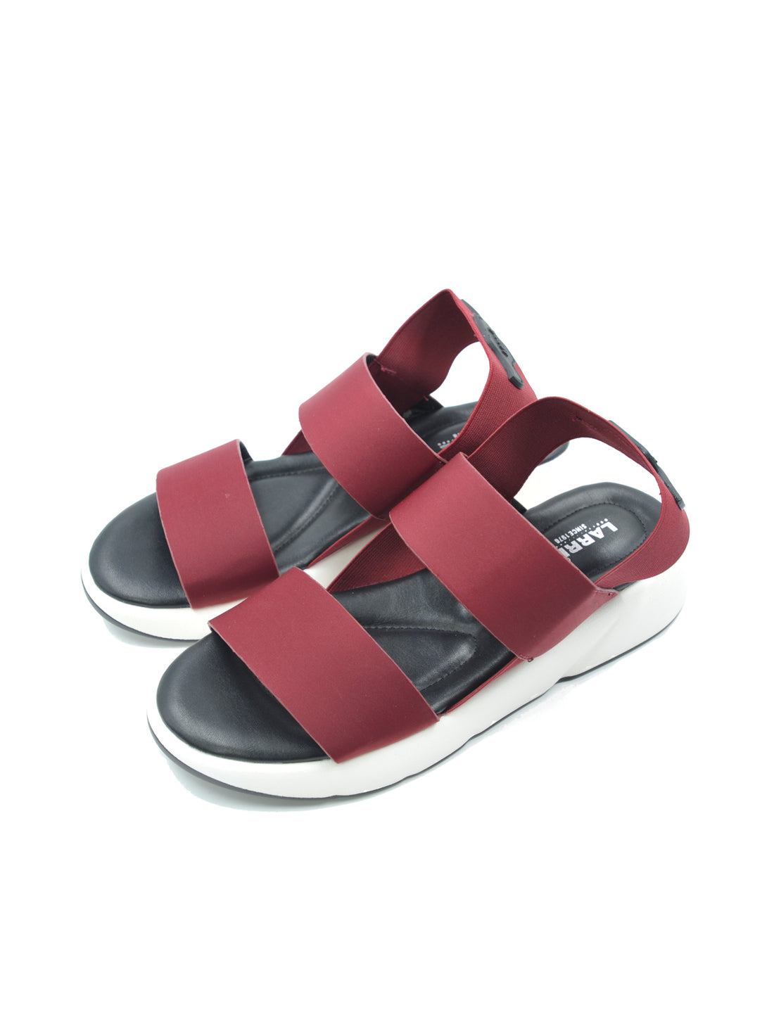 Larrie Red Stylist Elastically Strap Comfortable Sandals